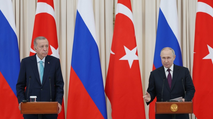 Ərdoğan və Putin Yaxın Şərqdəki durumu müzakirə edib