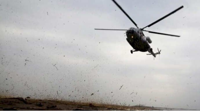 Helikopter qəzaya uğrayıb, xəsarət alanlar var 