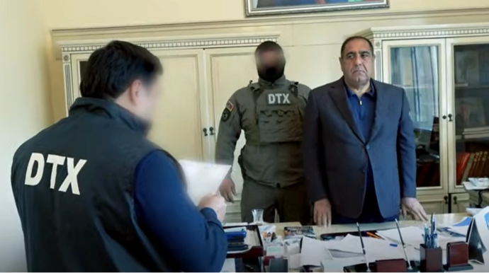 DTX Balakənin icra başçısını belə həbs etdi - VİDEO