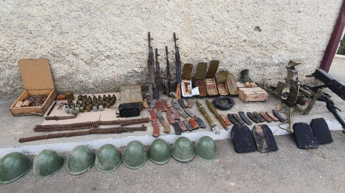 Xocavənddə silah-sursat aşkarlandı