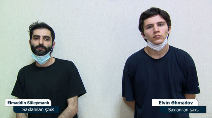 Bakıda iki gənc kitab oğurluğunda ittiham olunur  - FOTO - VİDEO