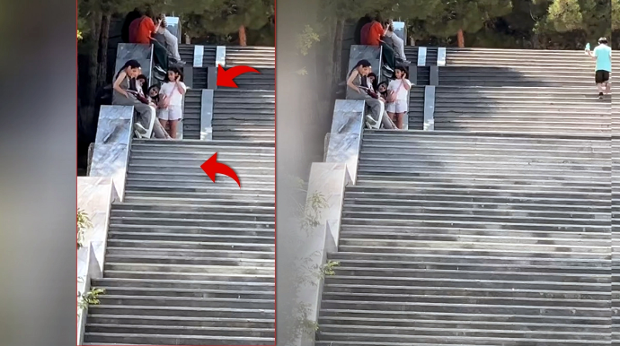 Şəhidlər Xiyabanında yarıya qədər olan panduslar şikayətə səbəb olub – VİDEO