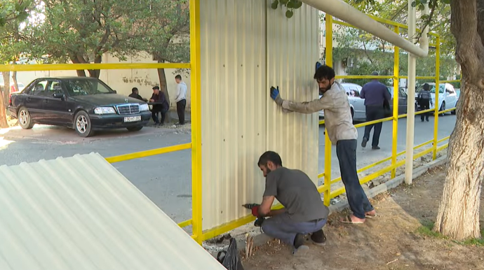 Bakıda daha bir ərazidə söküntü başlayır - VİDEO