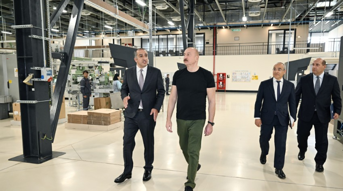 Prezident açılışda iştirak edib - FOTO