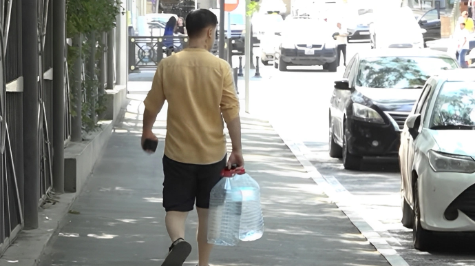 Paytaxtın bitməyən su dərdi - VİDEO