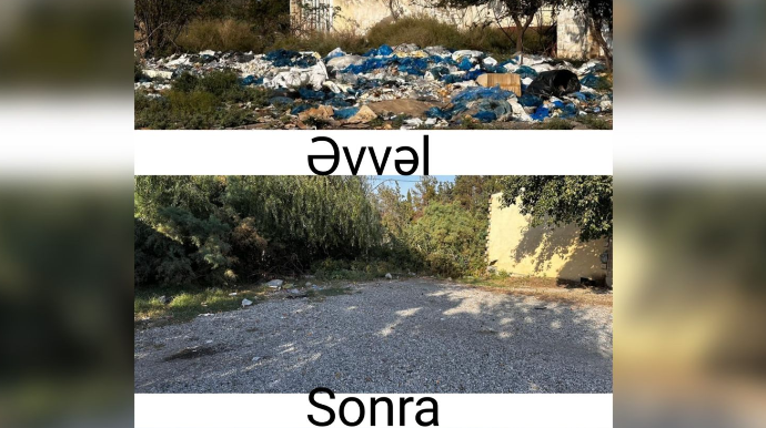 Kürdəmirdə gigiyena qaydalarının təmin olunmasıyla bağlı tədbirlər görülür - FOTO