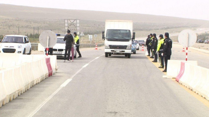 DİN:  Postlardan 1303 nəqliyyat vasitəsi geri qaytarılıb