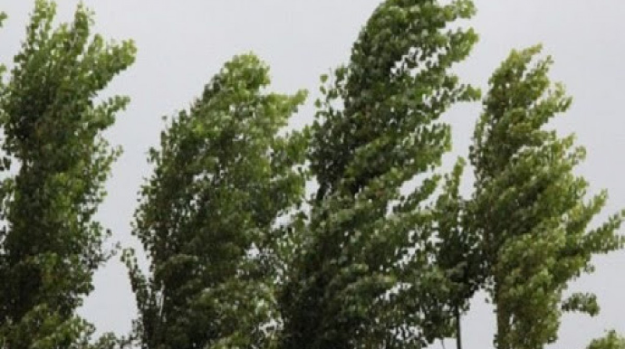 Güclü külək bu rayonların bir neçə hissəsini işıqsız qoyub