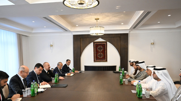 İlham Əliyev Xankəndidə qəbul keçirdi - FOTOLAR 