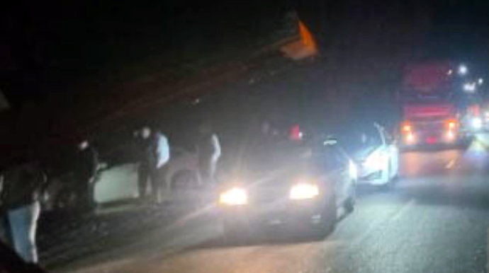 Zaqatalada toy qonaqlarını aparan avtobus aşdı: Yaralananlar var - FOTOLAR 