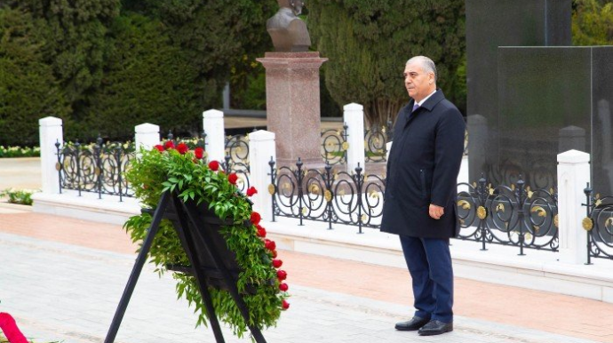 DTX əməkdaşları ulu öndər Heydər Əliyevin xatirəsini andılar  - FOTO