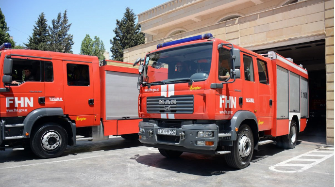 FHN:  Ötən gün 193 yanğına çağırış olub, 4 nəfər xilas edilib