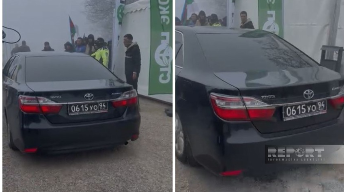 Xankəndi-Laçın yolunda Rusiya sülhməramlılarının avtomobili maneəsiz hərəkət edib 