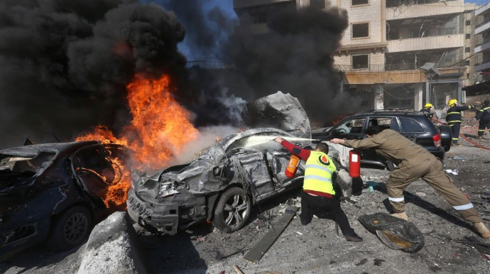 Türkiyə sərhədində DƏHŞƏT - Xeyli sayda ÖLÜ VƏ YARALI VAR 