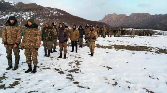 Qaladərədə çoxlu sayda erməni silahlısı əsir götürülüb  - FOTO