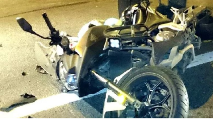 Bakıda motosiklet qəza törətdi, xəsarət alan var 