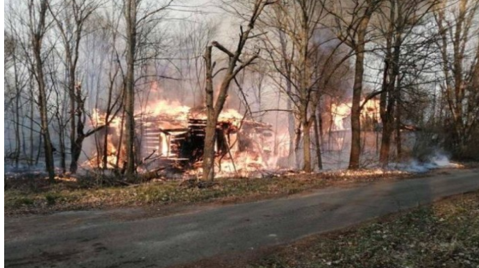 Çernobıl AES-in təcrid zonasında yanğınlar lokallaşdırıldı  