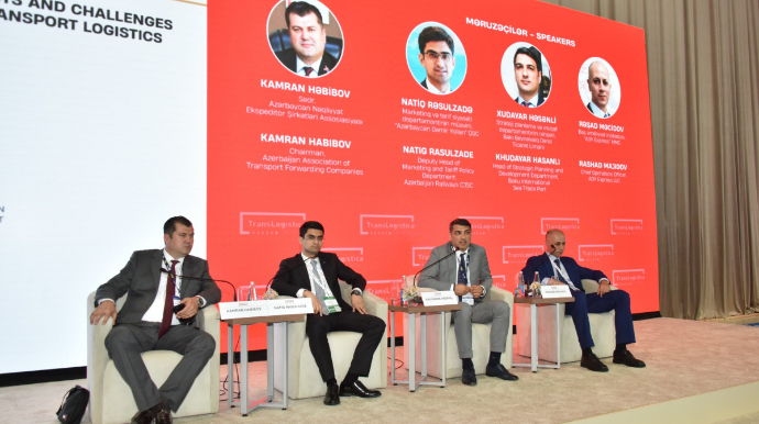 “TransLogistica Caspian” sərgisində Xəzər regionunda multimodal daşımaların perspektivləri müzakirə olunub - FOTO