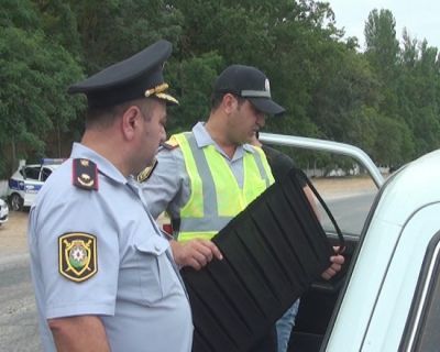 Polislə sürücülər arasında mübahisə  - REYDDƏN VİDEO