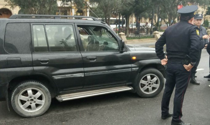 Bakıda sürücü sükan arxasında öldü, qəza baş verdi - FOTO