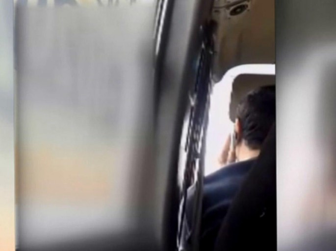 Sürücü sərnişinlərin həyatını təhlükəyə atdı