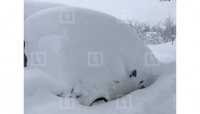 Kamçatkaya insan hündürlüyündə qar yağdı – FOTO + VİDEO