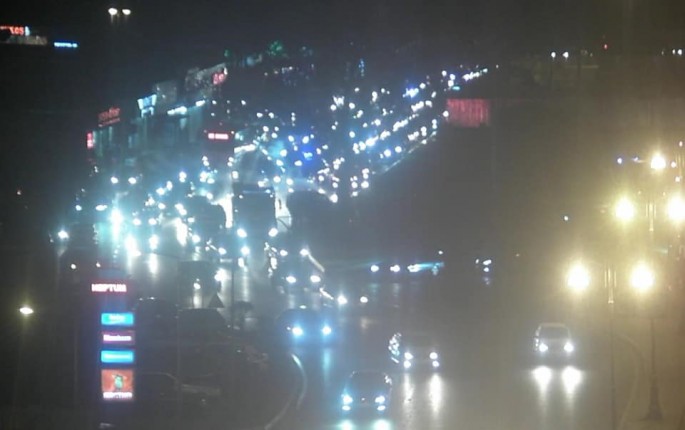 Tbilisi prospektində qəza olub - FOTO