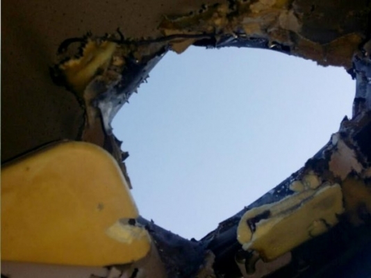 Əsgərlərimiz bir atəşlə ermənilərin hərbi maşınını vurdular - FOTO