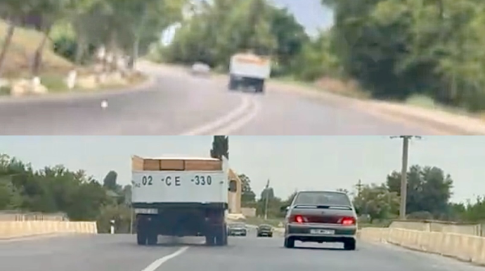 Nə qoşa, nə də bütöv xətti saydı: Əks yola çıxıb təhlükə yaratdı - VİDEO