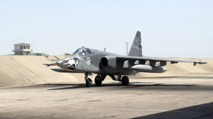 "Laçın" hücum təyyarəsinin sınaq uçuşları keçirilib  - VİDEO