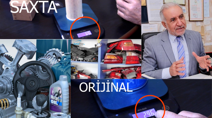 Saxta ehtiyat hissələri sürücülərə və ölkəyə necə zərər vurur? – EYYUB HÜSEYNOV AÇIQLADI - VİDEO 