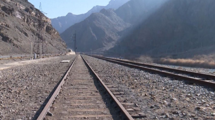 Naxçıvanda dəmir yolu tam müasirləşdirilir - VİDEO