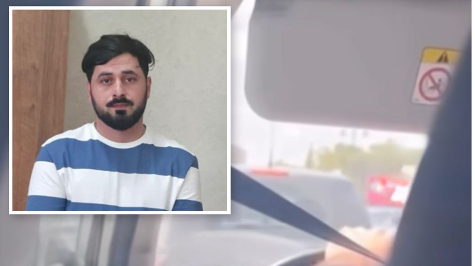 Taksi sürücüsü davranış qaydalarını pozdu - Həbs olundu - FOTO