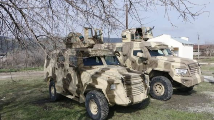 Ermənistanla sərhəddə yeni hərbi hissə fəaliyyətə başladı - FOTO 