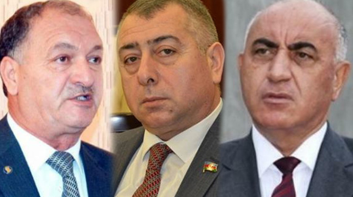 Dəmir barmaqlıqlar arxasında dözə bilməyən məmurlar... - FOTO