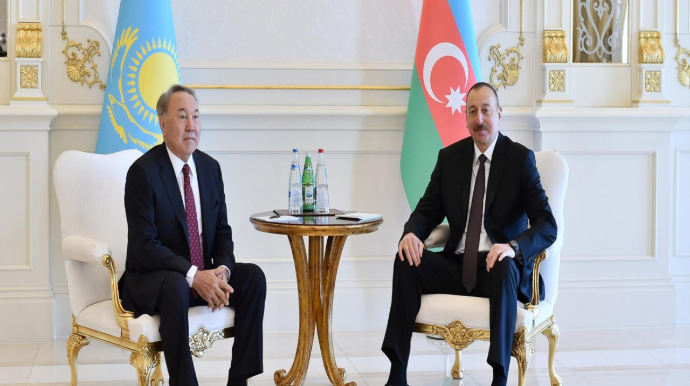 Nursultan Nazarbayev İlham Əliyevi təbrik etdi 