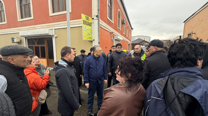 Eldar Əzizov Keşləyə gedib - FOTOLAR