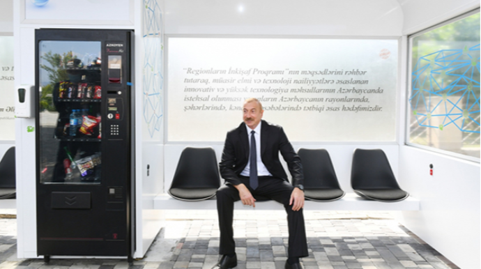 Prezident yeni növ dayanacaqla tanış oldu - Fotolar 