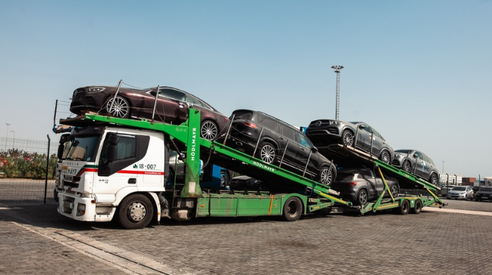 Bakı Limanı vasitəsilə təkərli texnika daşınması 3 dəfə artıb  - FOTO