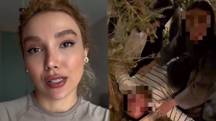 Bakıda restoranda aktrisa ilə dostlarının başına iş gəldi - 4 nəfər tutuldu - VİDEO