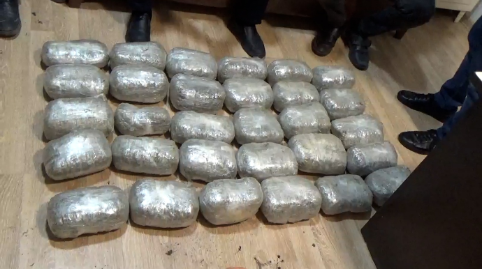 DİN BNMİ-dən əməliyyat  - 62 kq narkotik vasitə dövriyyədən çıxarıldı - VİDEO