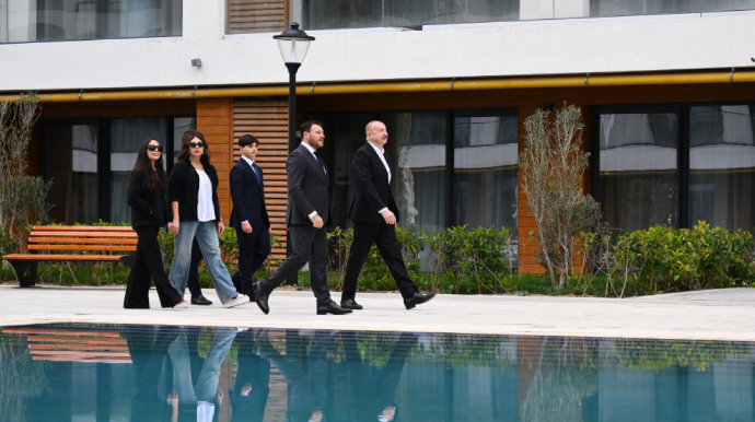 Prezident və birinci xanım “Sea Breeze”də olublar - FOTO