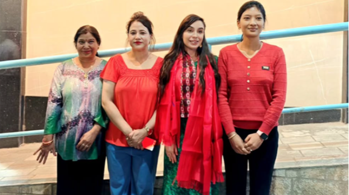 Leyla Əliyeva Nepaldan paylaşım etdi - FOTO