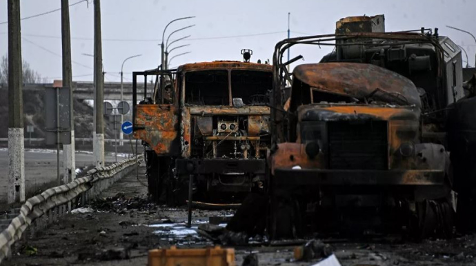 Ukrayna ordusu Rusiyaya məxsus 5 tankı məhv edib