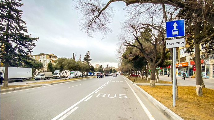 Bu avtobus zolağında dayanma-durmaya görə cərimə yazılmayacaq - RƏSMİ AÇIQLAMA - VİDEO