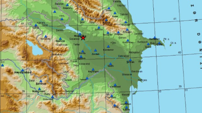 Yevlaxda zəlzələ oldu - YENİLƏNİB