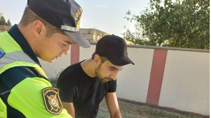 Yol polisi Samuxda reyd keçirib - FOTO 