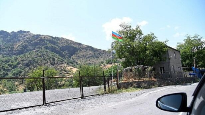 "Gorus-Qafan yolunda Ermənistan avtomobillərinin hərəkəti dayanıb"