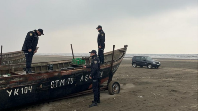 Nabranda su polisi qanunsuz balıq ovuna qarşı tədbir keçirib  - FOTO