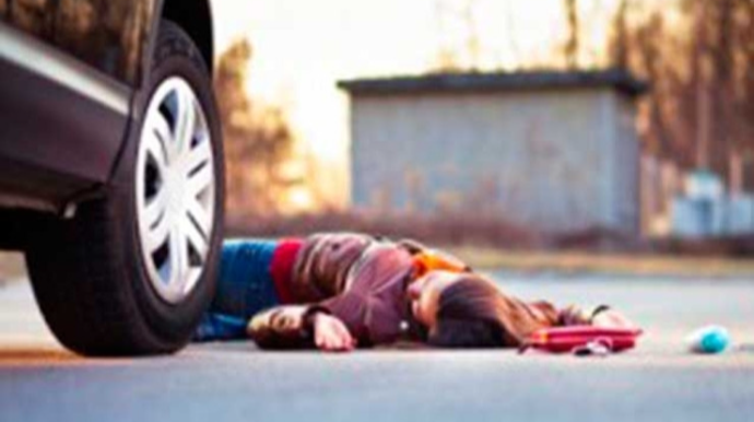 Bakı Qazax avtomagistralında "Mercedes" piyadanı vurub öldürdü 